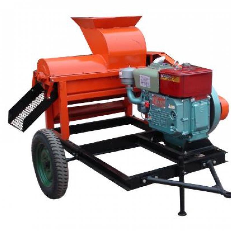 Working Principle of Corn Thresher